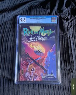 { CGC 9.6 } Rick and Morty : Heart of Rickness #1