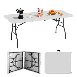 Brand NEW! 6FT Folding Tables, Heavy Duty, White