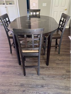Counter Height Oval Table