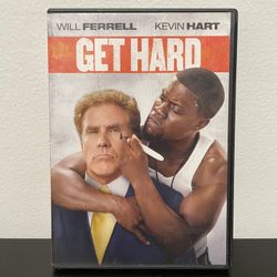 Get Hard DVD Kevin Hart Will Ferrell Comedy Jail Movie TI Alison Brie 2015