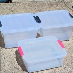 Lockable Totes And Collapsible Square  Tub