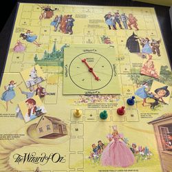 Vintage Wizard Of Oz Board Game 