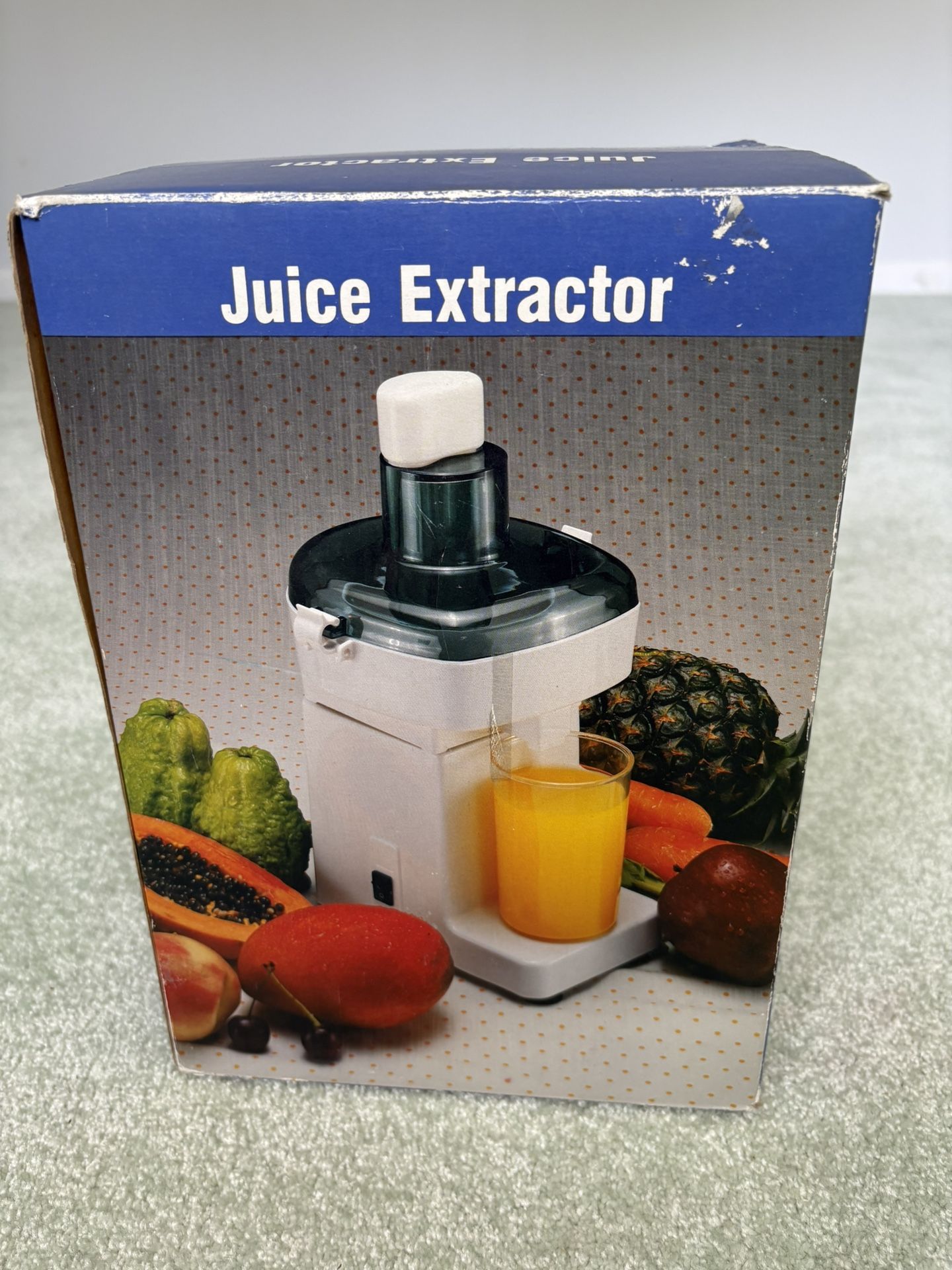 Vintage Decosonic Juice Extractor With Manuel And Box