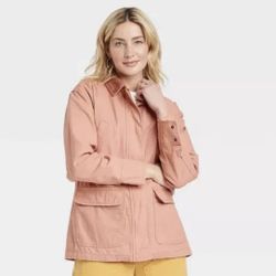 Universal Thread Light Pink Jacket New With Tags Size M.