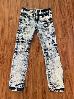 Skinny jeans white washed Size 28