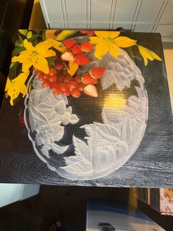 Crystal platter
