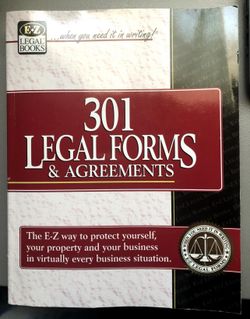 Forms- Agreements- Letters $15