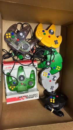 Nintendo 64 controllers