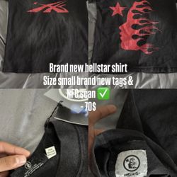 Men Hellstar Shirt Brand New