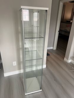 Tall Glass Display Cabinet