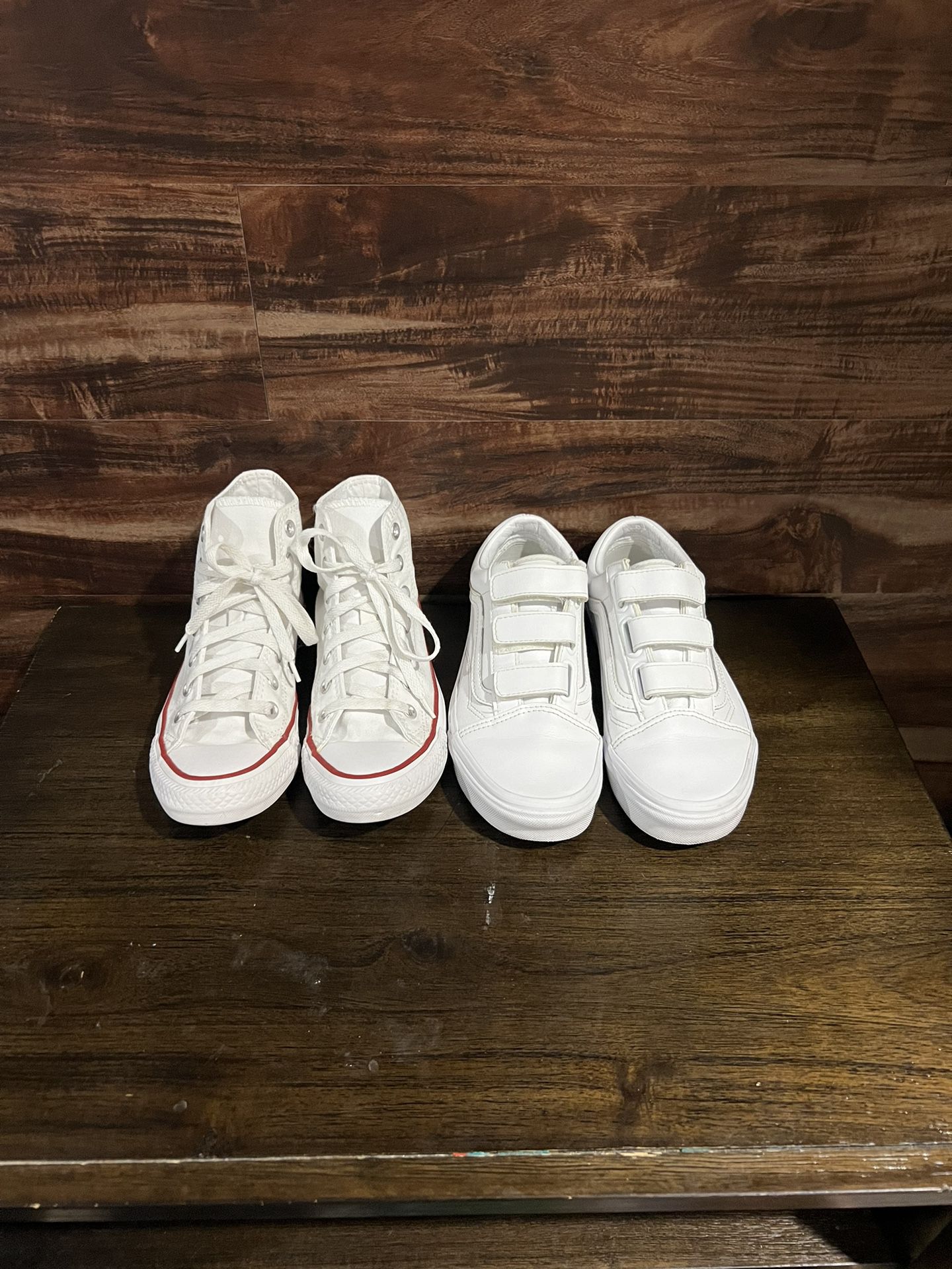 Converse and Vans $25 for both 