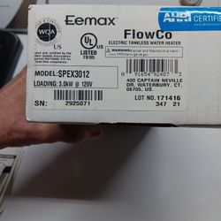 Tankless Water Heater 