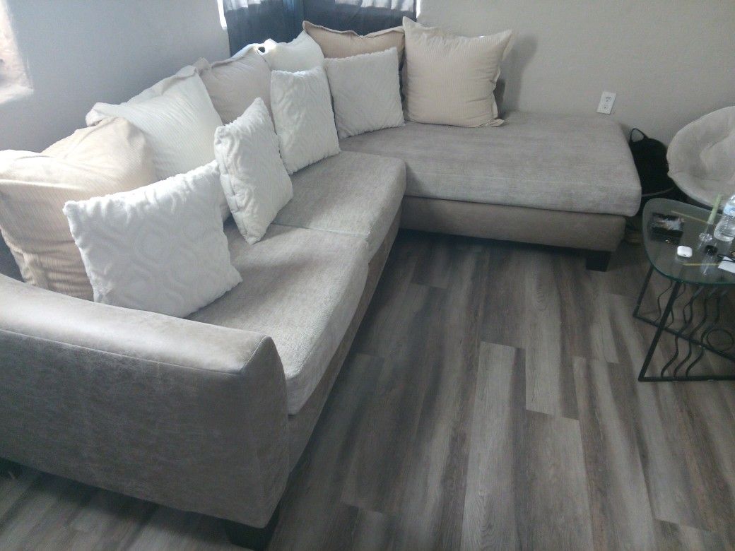 Sectional Sofa Set 2pc
