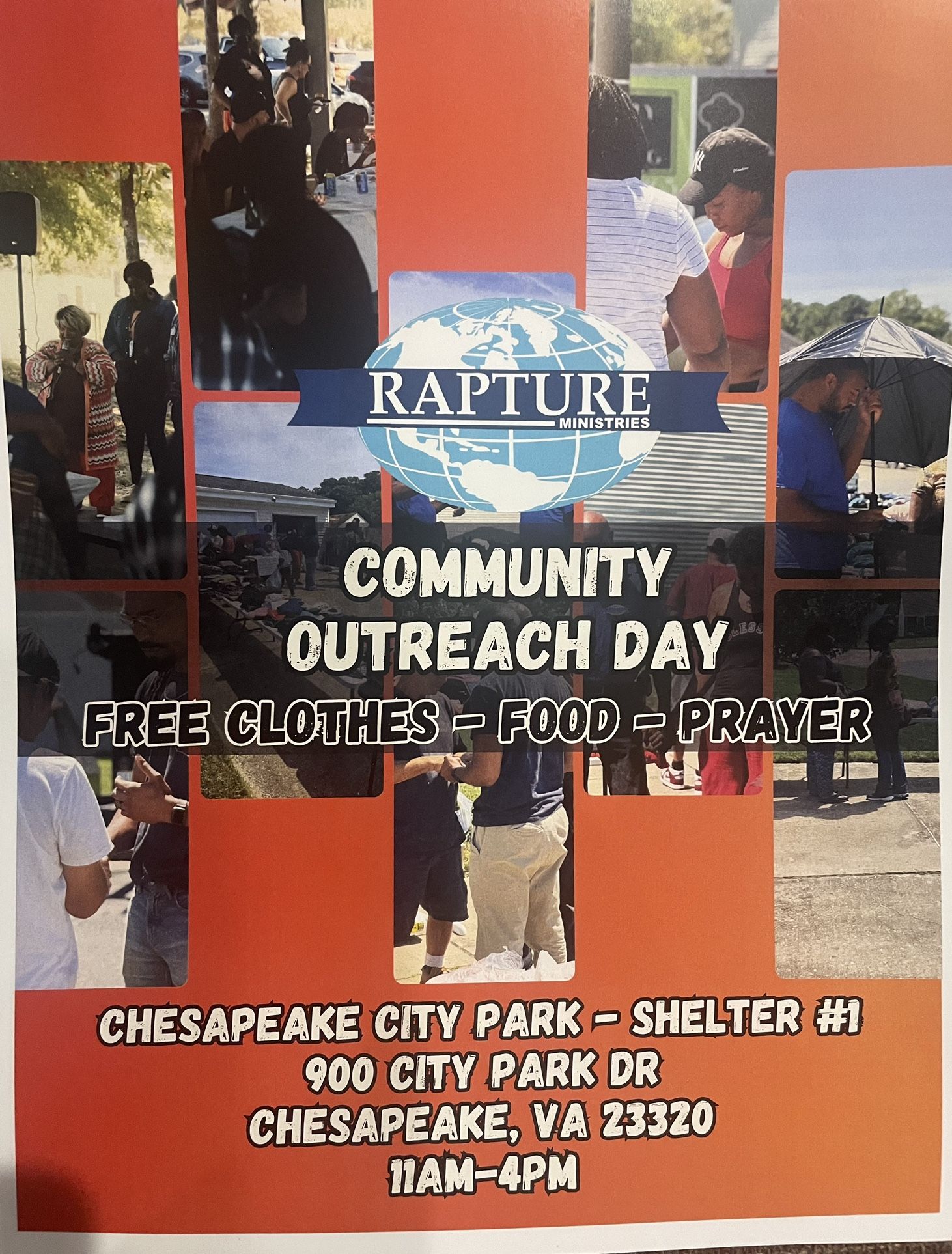 Community Outreach (This Saturday October 4th)
