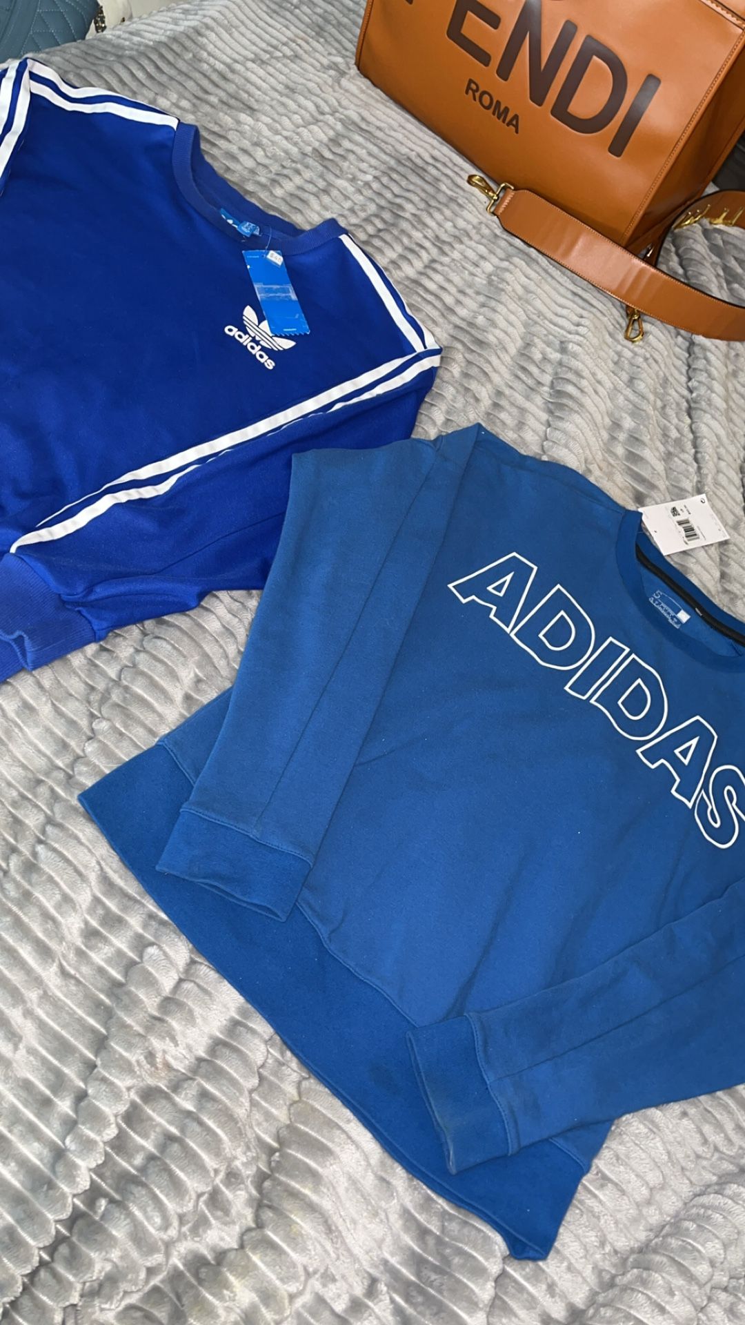 2 Brand New Adidas Sweaters