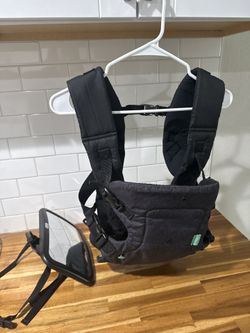 Infantino Baby Carrier + Baby Car Mirror – Good Condition