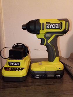 Ryobi PCL235 18V ONE+ Cordless 1/4" Impact Driver. Battery Included!
