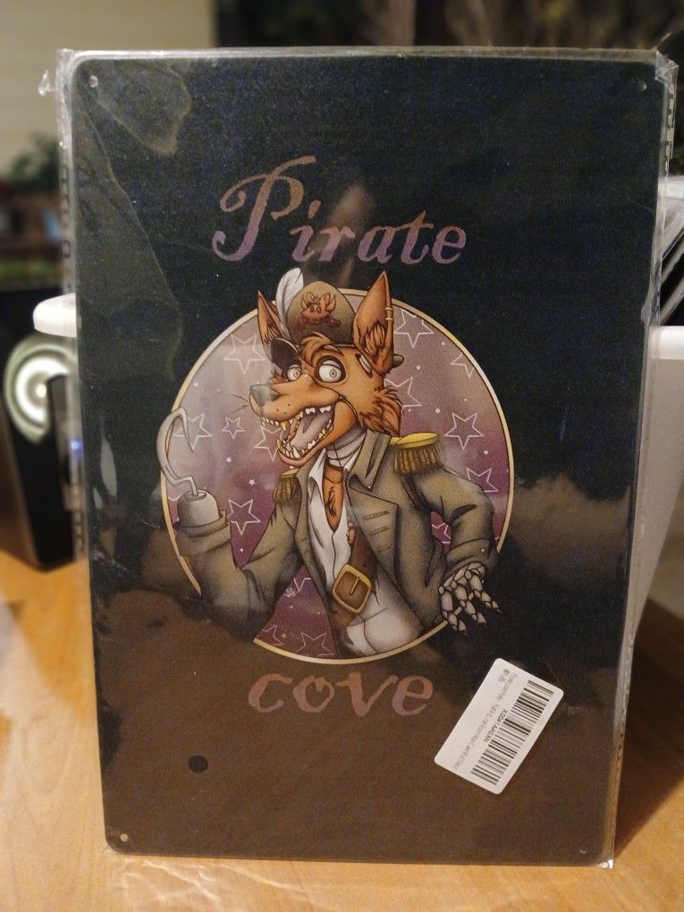 8×12 Pirate Metal Tin Sign