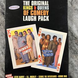 The Original Kings and Queens of Comedy Laugh Pack.  2 DVDs.