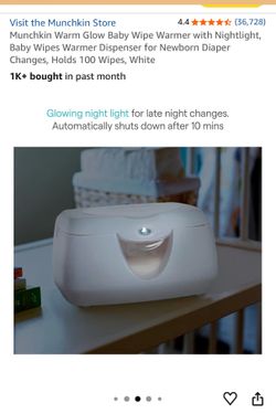 Baby wipes warmer brand new