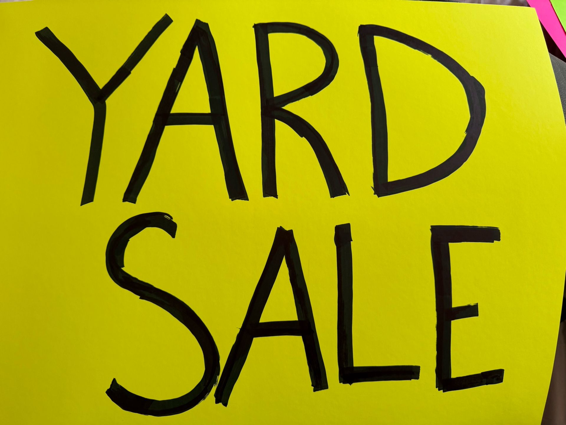 Clothes, Bikes, Kids Stuff, Home Goods, Tools