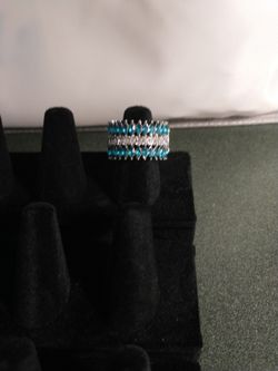 Little Blue Stones And White Stones