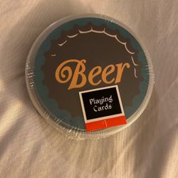 Beer Playing Cards Brand New 