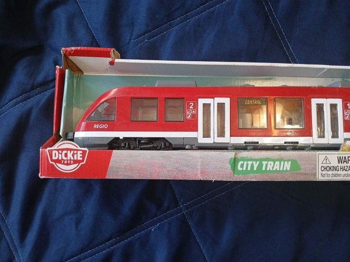 Dickie City Train Plastic Made In Germany BNIB