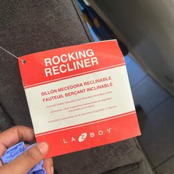 Brand new reclining chair