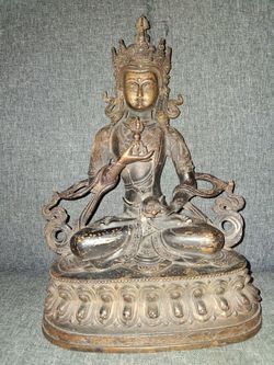 12" 19th century Tibetan Bronze
