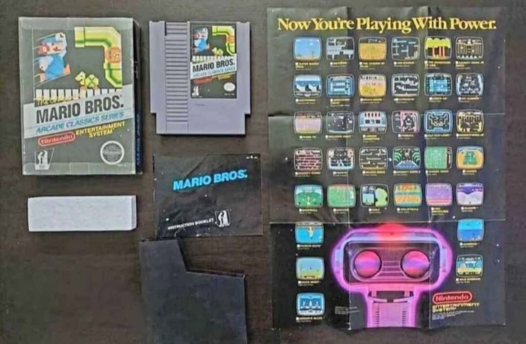 Nintendo Nes Mario Bros Arcade Classic Series