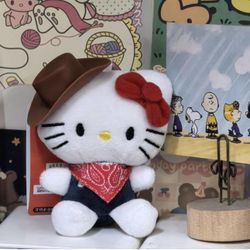 Hello Kitty Plush Keychain 