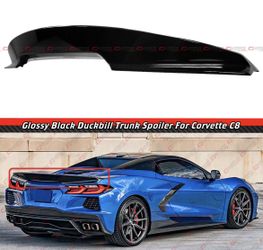 20-24 Chevy Corvette Highkick Trunk Spoiler Gloss Black