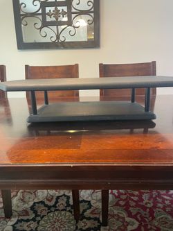 Black Rotating TV Base