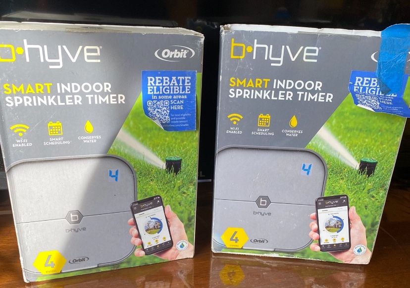 B Hyve Smart Indoor Sprinkler Timer (2 Boxes)
