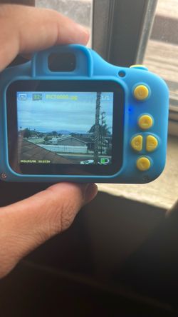 Kids Digital Camera Blue and Yellow
