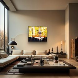 Oil On Canvas Kraken