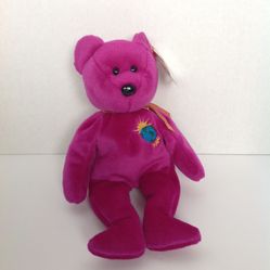 TY BEANIE BABY 1999 "MILLENNIUM BEAR! *READ ENTIRE DESCRIPTION BELOW FOR MORE INFO ⤵️⤵️⤵️