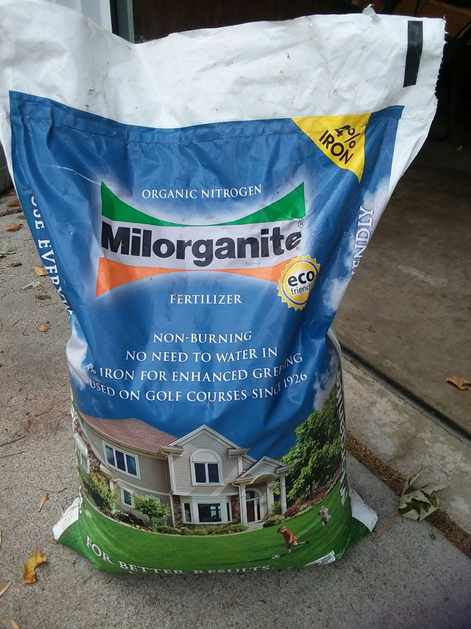 ORGANIC MILORGANITE FERTILIZER