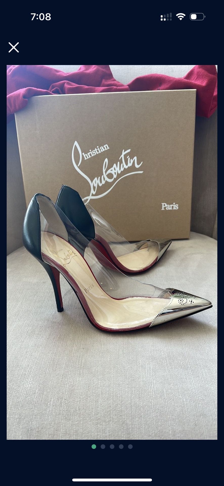 Christian Louboutin Heels Size 35.5