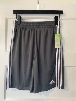 Adidas Boys’ Classic Shorts Size: Large Color: Dark Grey