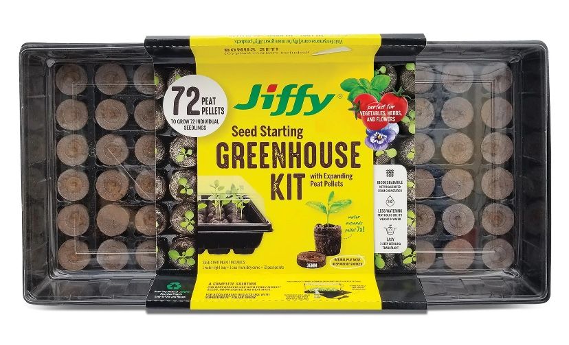 72 Seed Starter Tray - Greenhouse Kit