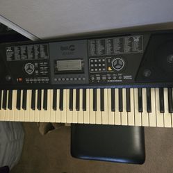 RockJam 61 Key Keyboard Piano With Bench