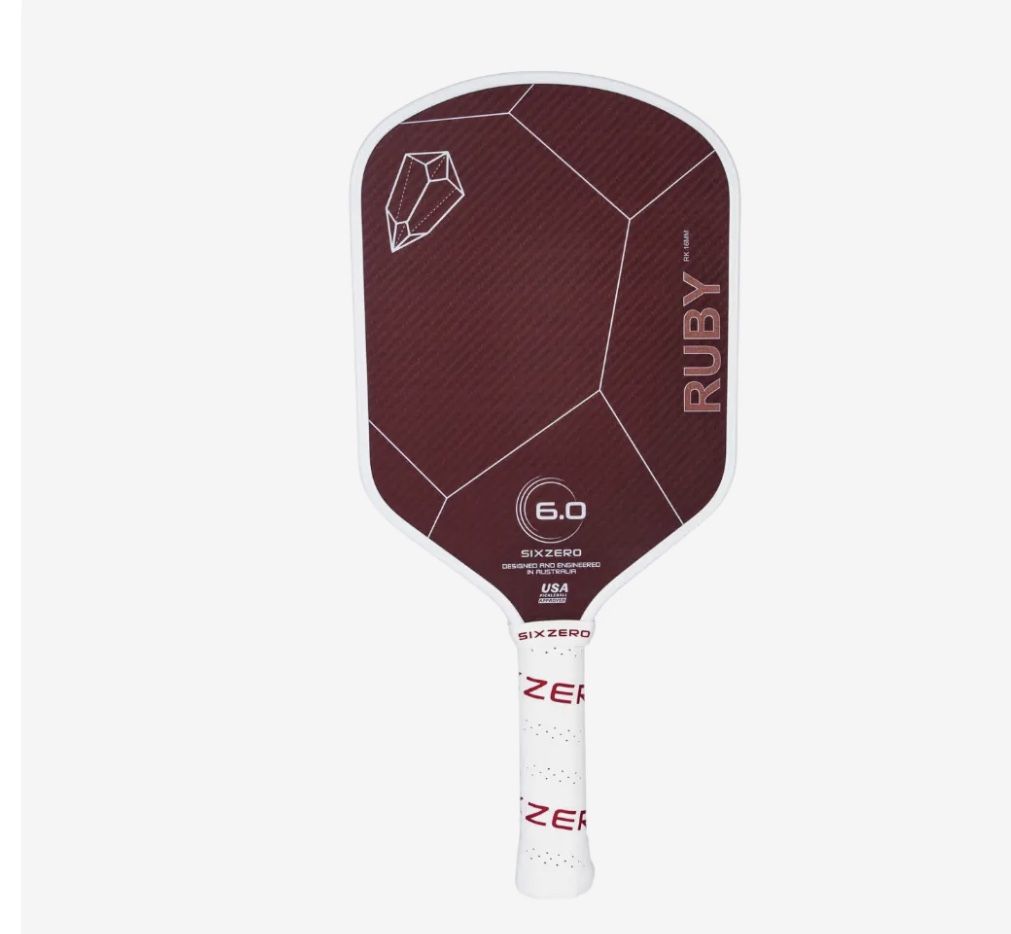 Six Zero Ruby Pickleball Paddle