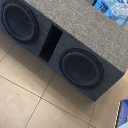 2 10’s Kickers Subwoofer 