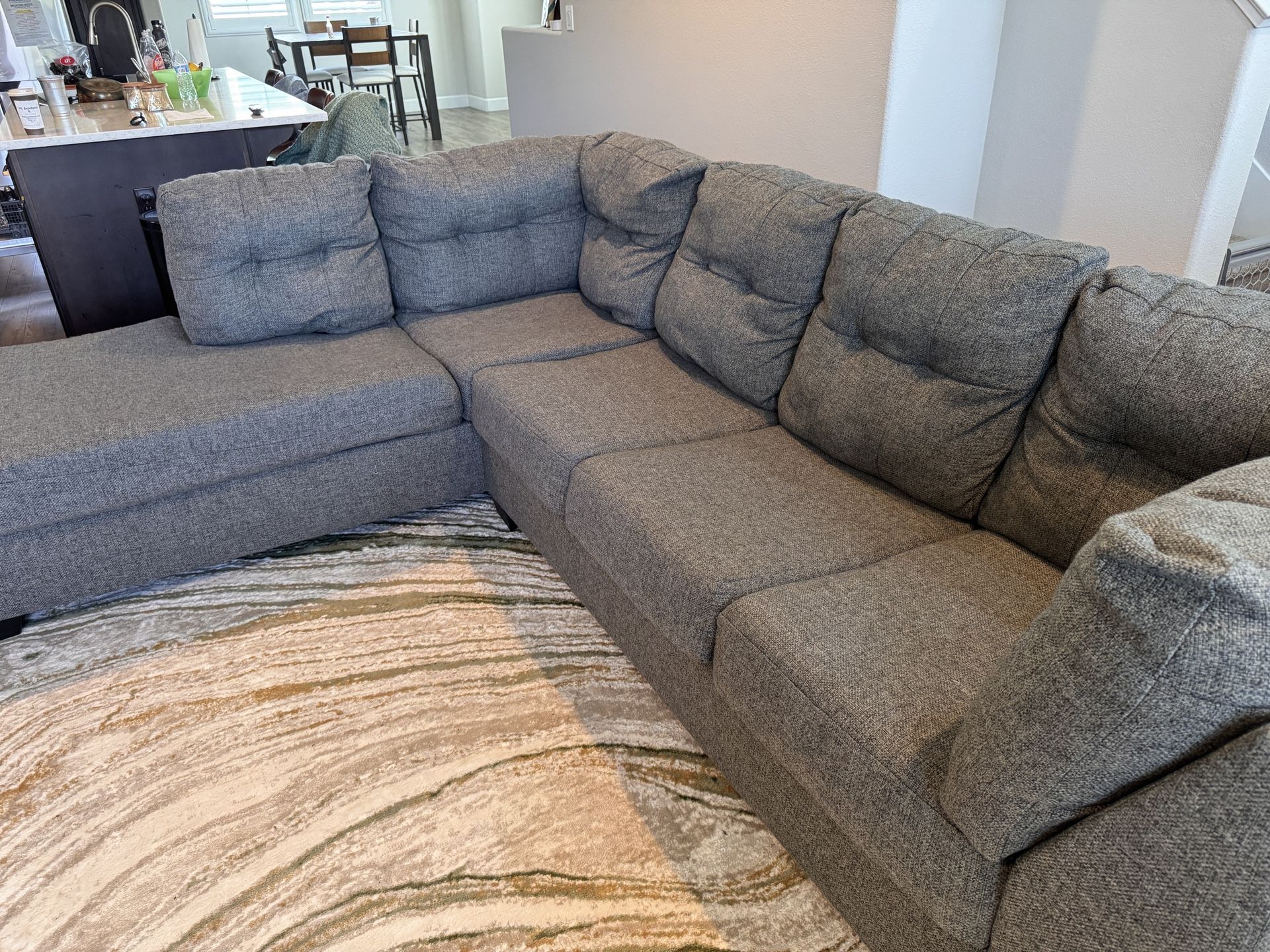 FREE Ashley Furniture 2 Piece Sectional Sofa 