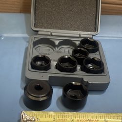 Lisle Tools 7 Piece 3/8 Inch Drive 6 Point Metric Socket Set - 13270