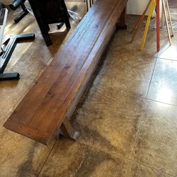 Pottery Barn Dining Table Bench