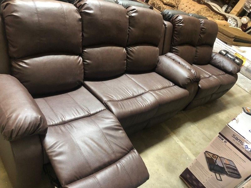 Leather Sofa And Loveseat Recliner