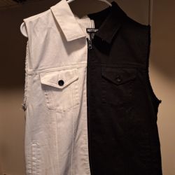 Sleeveless Denim Jacket 